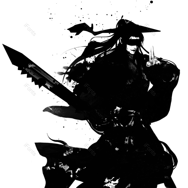 水墨图片,中国风元素,墨迹PNG,人物免抠素材